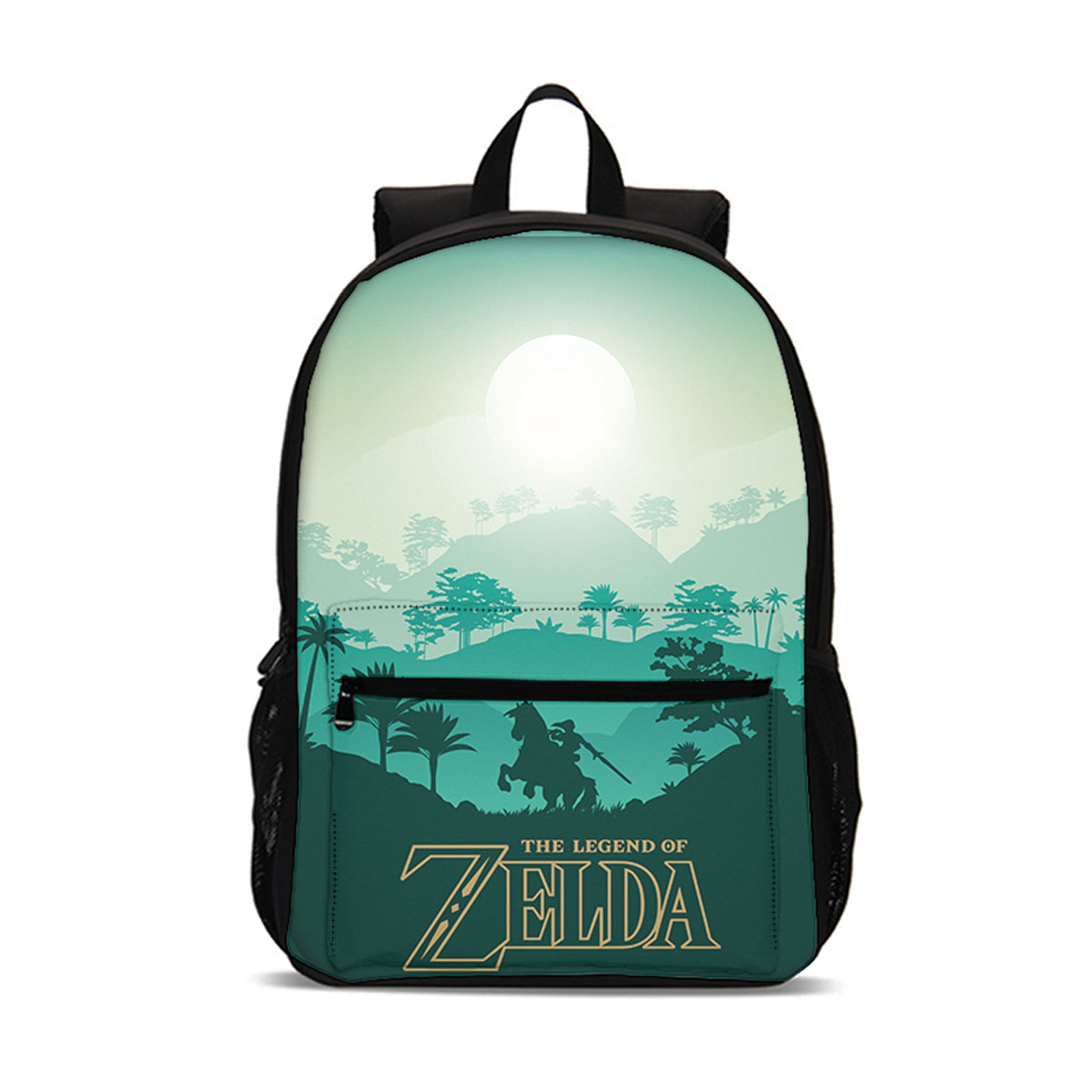 Zelda 18 inches Backpack School Bag for Kids Large Capacity