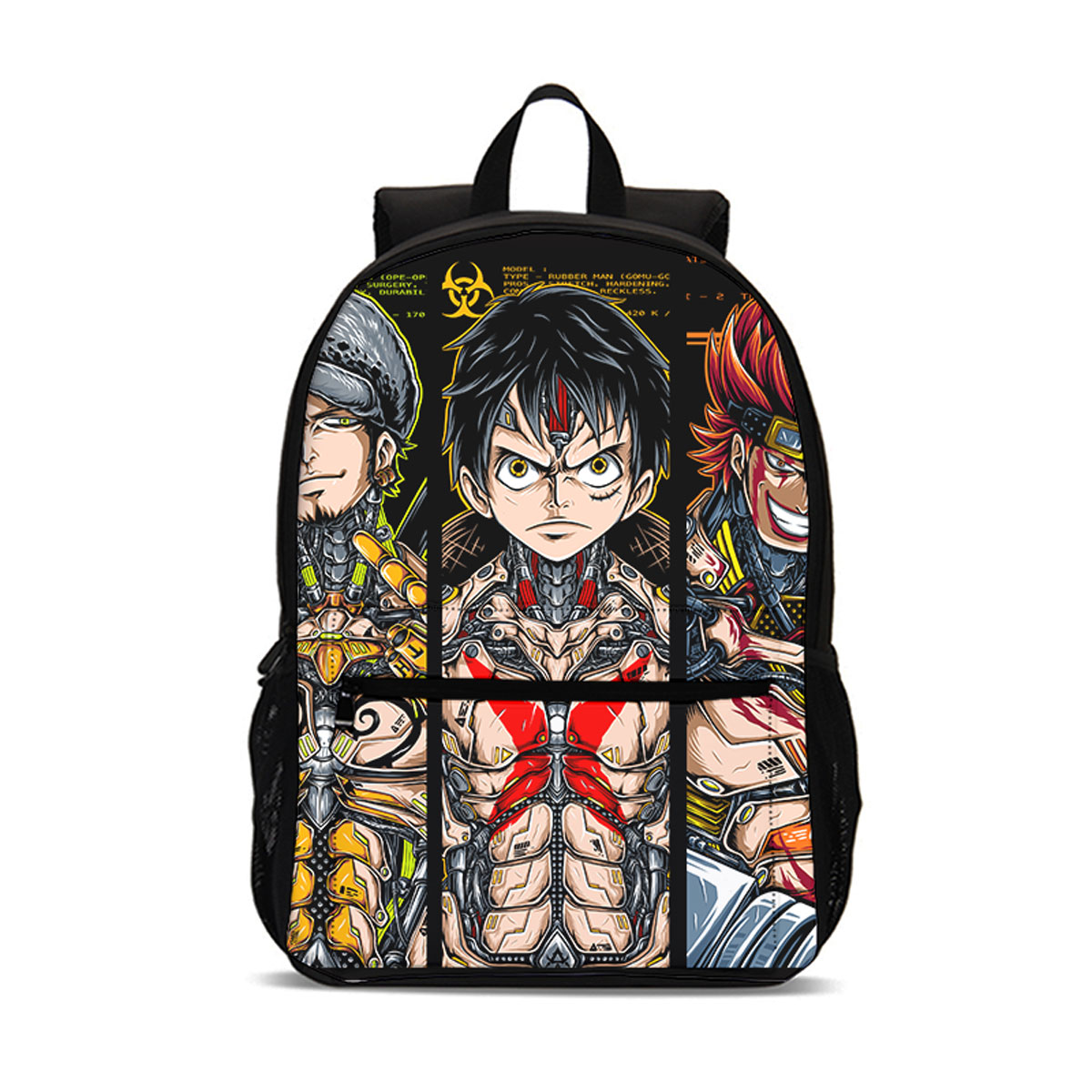 One Piece Anime 18 inches Backpack School Bag for Kids Large Capacity
