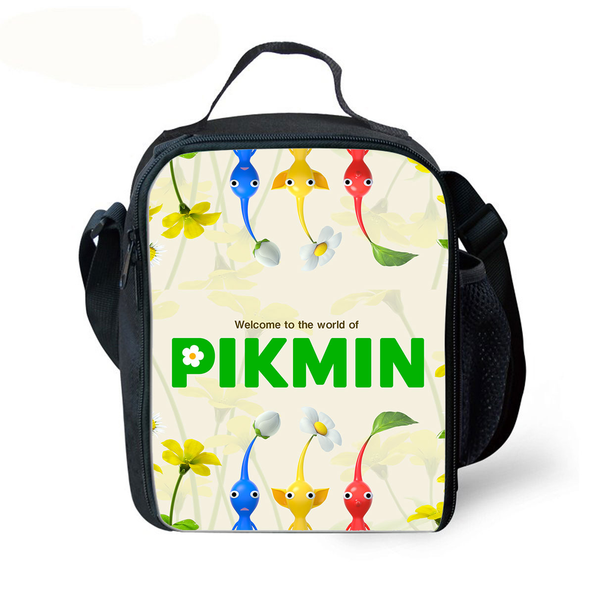 Pikmin Lunch Bag Kid's Insulated Lunch Box Waterproof Ideal Gift