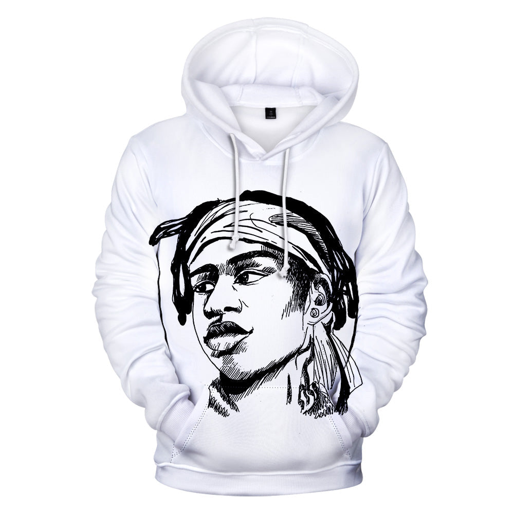 Rapper Polo G Print Hoodie Pop American Singer Polo G Merch