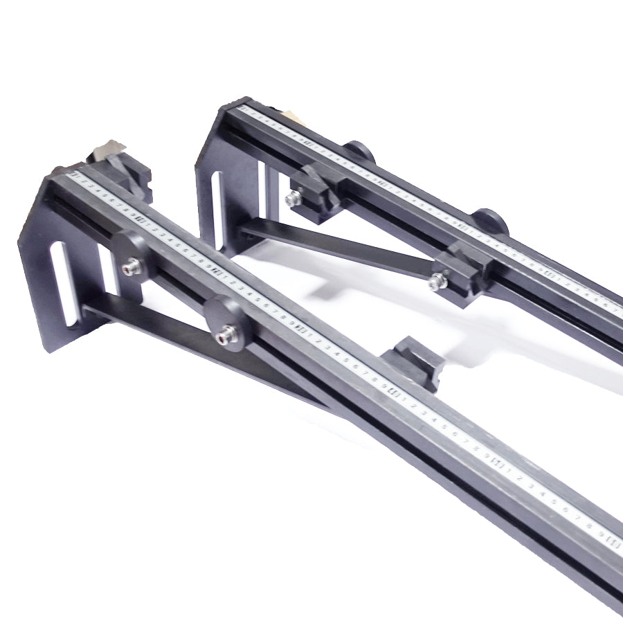 Press brake front position guage