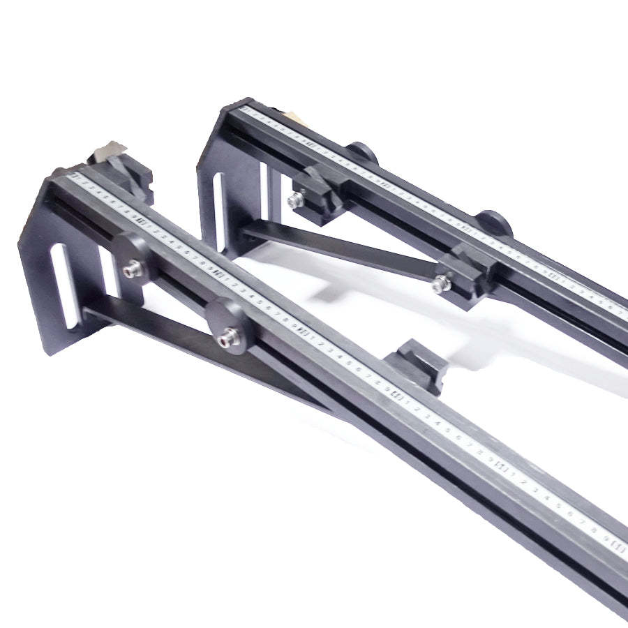 Press brake front position guage