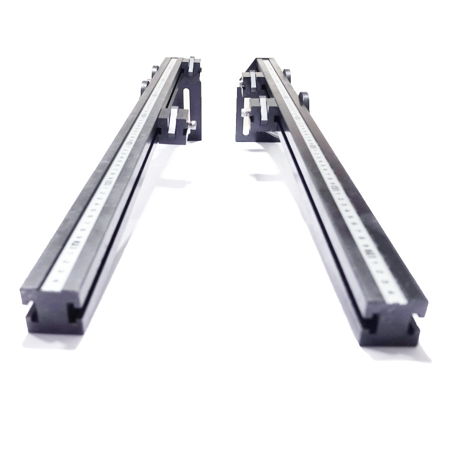 Press brake front position guage