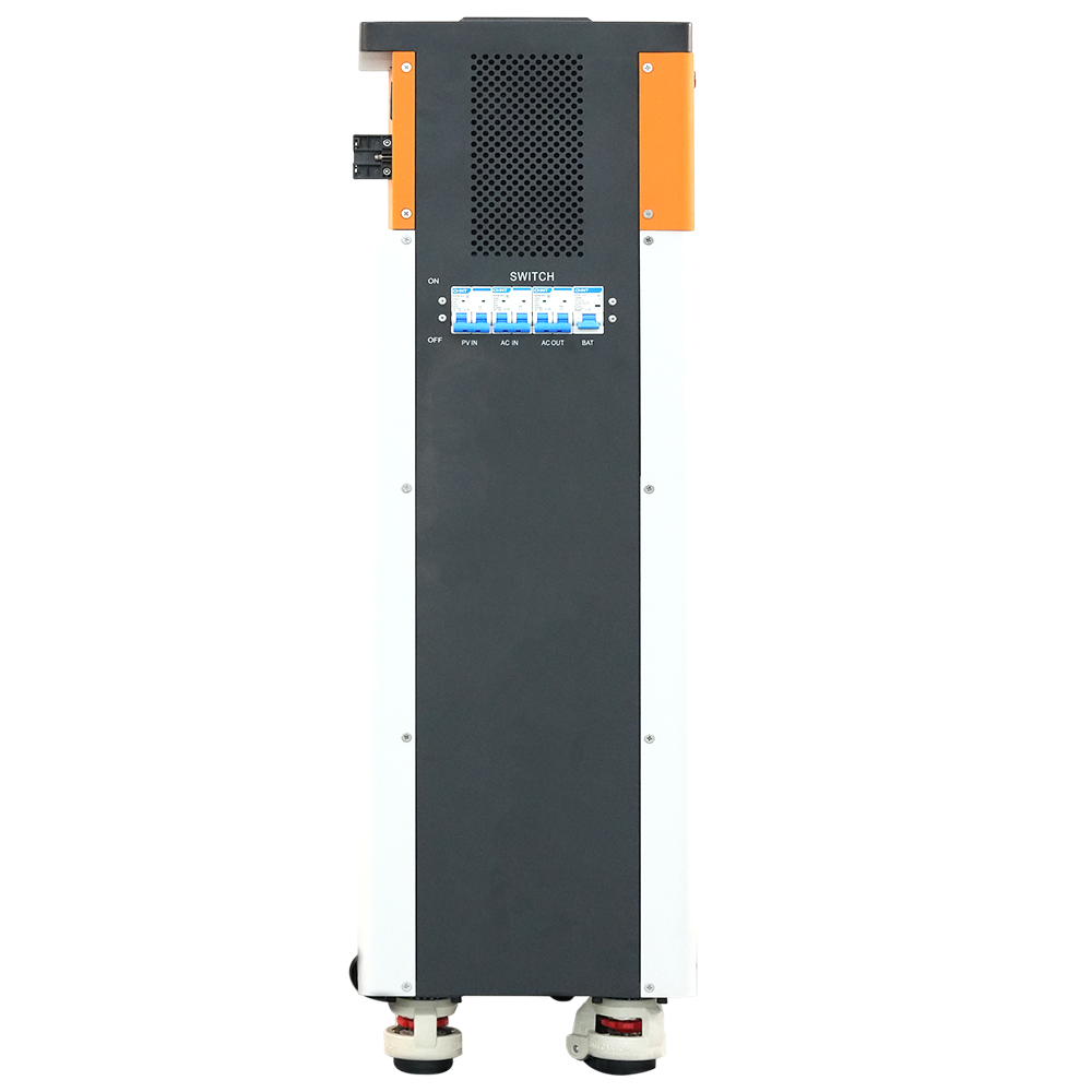 TezePower 51.2V 48V 300Ah All in One 15kWh LiFePO4 Battery Mobile ESS Built-in 5kw Inverter, BMS, MPPT, Active Balancer-TezePower