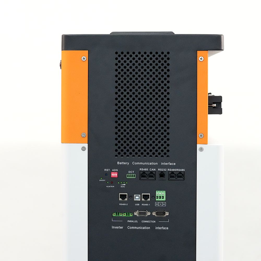 TezePower 51.2V 48V 300Ah All in One 15kWh LiFePO4 Battery Mobile ESS Built-in 5kw Inverter, BMS, MPPT, Active Balancer-TezePower