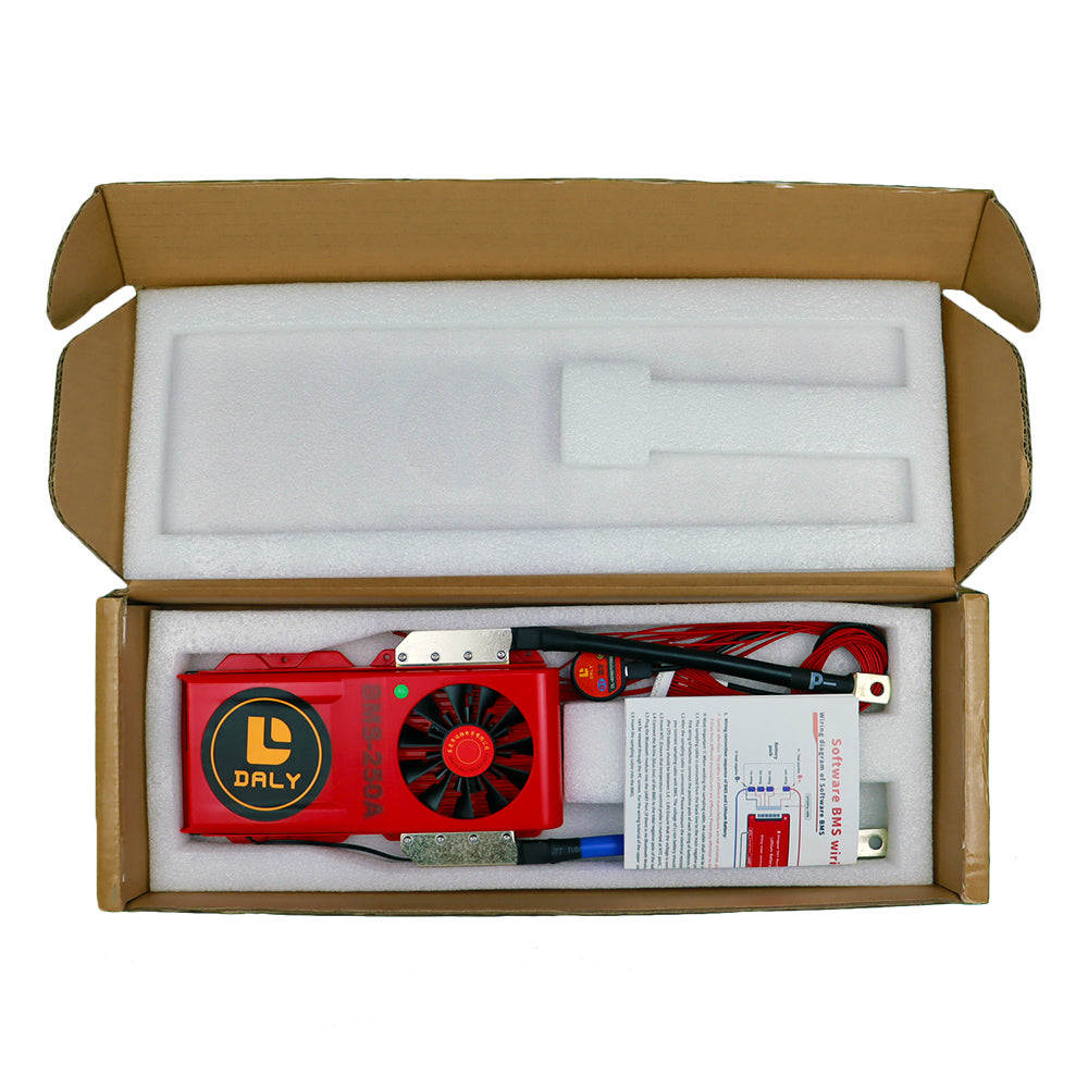 Daly Lifepo4 Smart BMS for 12.8V 24V 48V 30A-400A for Lifepo4 Battery Pack 4S 8S 16S-TezePower