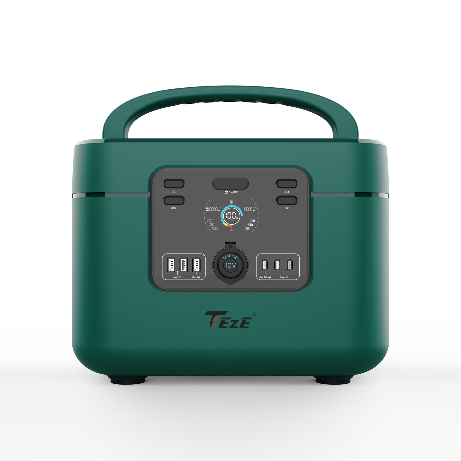 TezePower 1200W/1050Wh Portable Power Station-TezePower