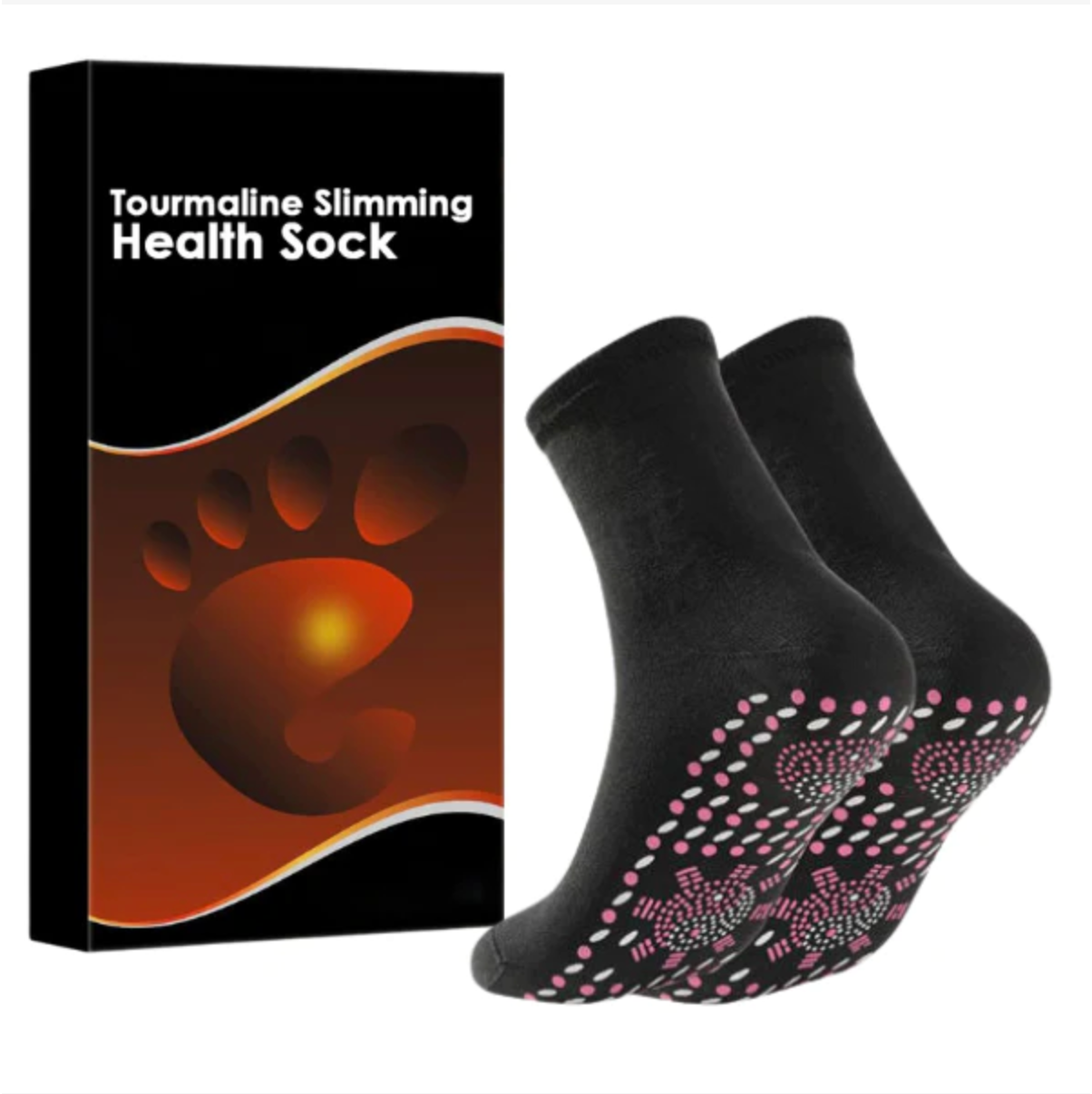 AFIZ™ Tourmaline Lymphvity Health Sock