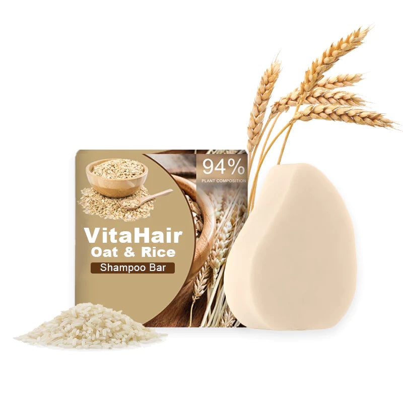 VitaHair Oat & Rice Shampoo Bar