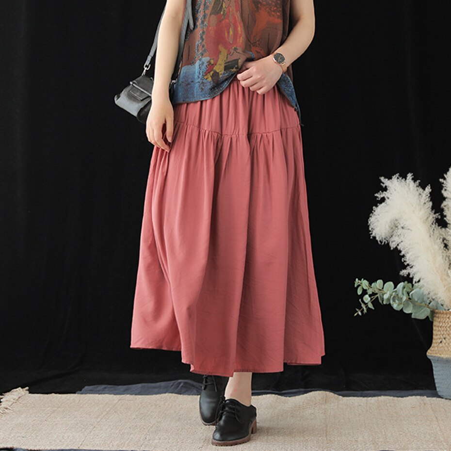 Vintage Linen Skirt Spring & Summer