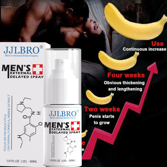 💖JJLBRO MEN'S SPRAY LONG LASTING DELAY SPRAY🔥GOD OF WAR SEVEN TIMES A NIGHT)