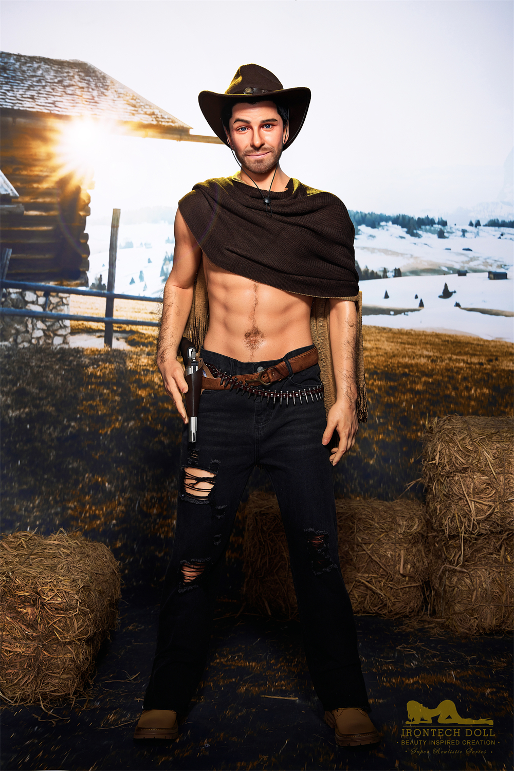 5ft6/170cm Silicone Male Sex Doll - Allen Tanned-Lilysuck