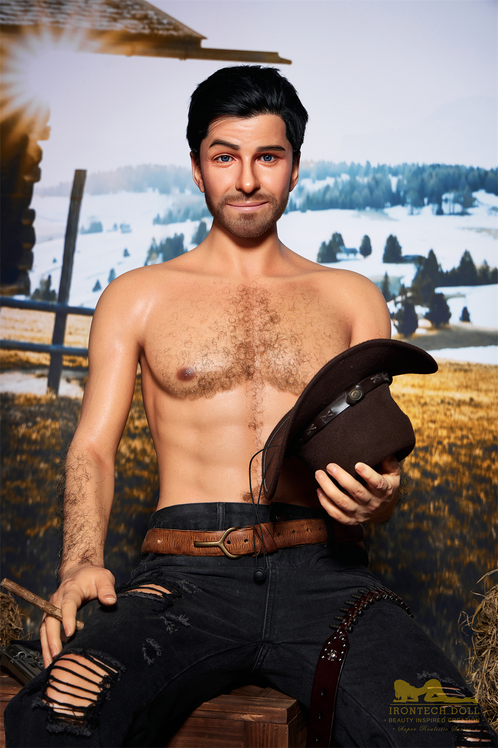 5ft6/170cm Silicone Male Sex Doll - Allen Tanned-Lilysuck