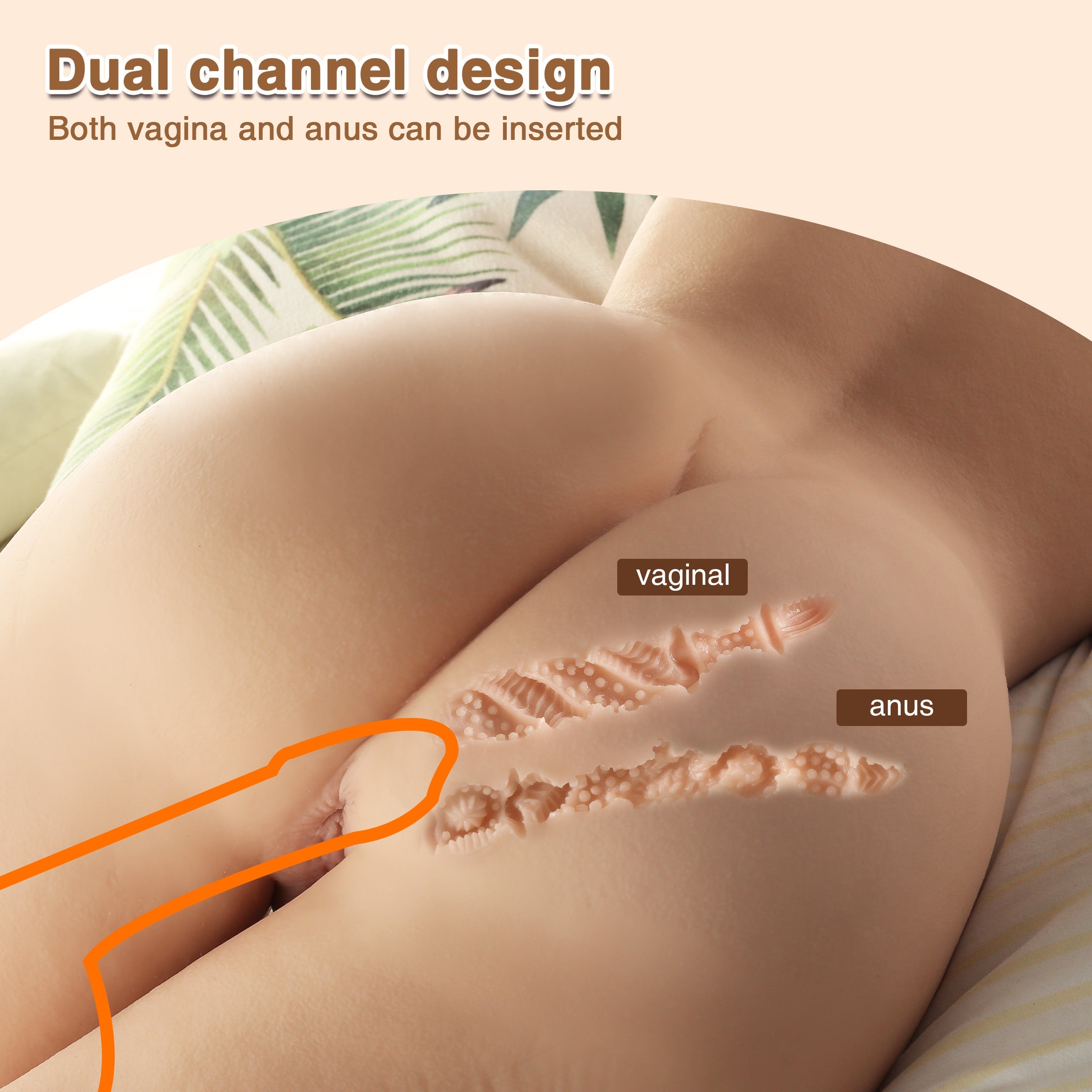 Lauren - 40.78LB Life-Size Torso Sexy Doll-Lilysuck