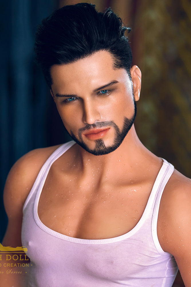 5ft3/162cm Silicone Head&TPE Body Male Sex Doll M1 - William-Lilysuck