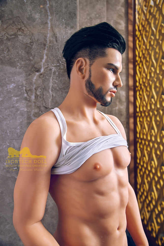 5ft3/162cm Silicone Head&TPE Body Male Sex Doll M1 - William-Lilysuck