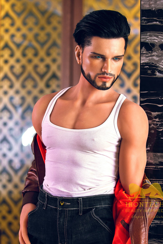 5ft3/162cm Silicone Head&TPE Body Male Sex Doll M1 - William-Lilysuck