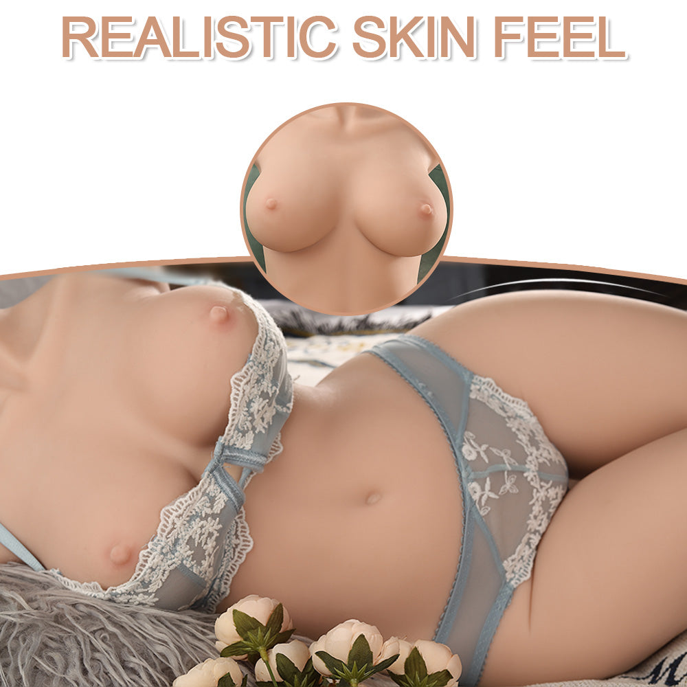 Realistic Life-Size BBW Sex Doll Torso