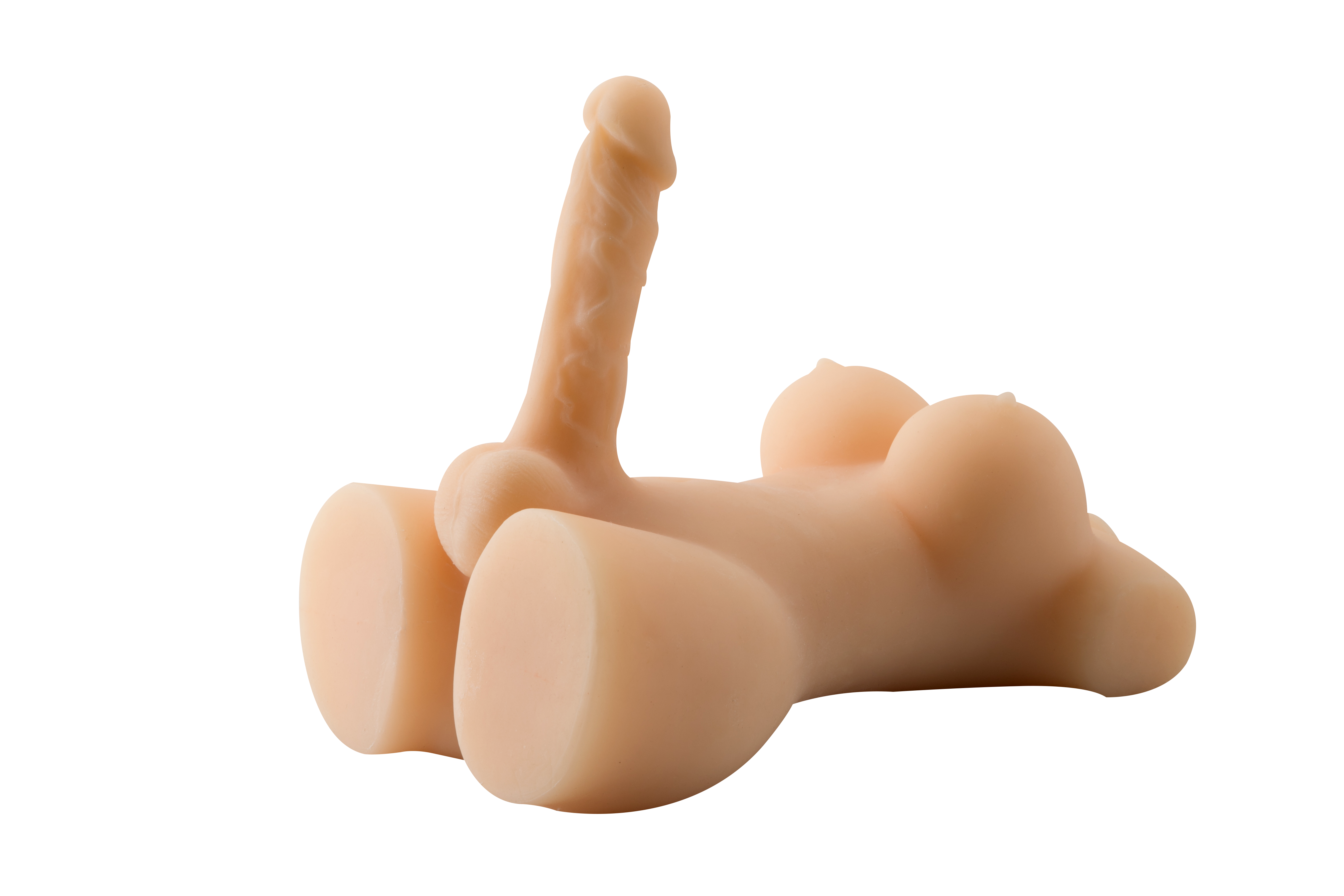 Shemale sex doll torso with detailed design