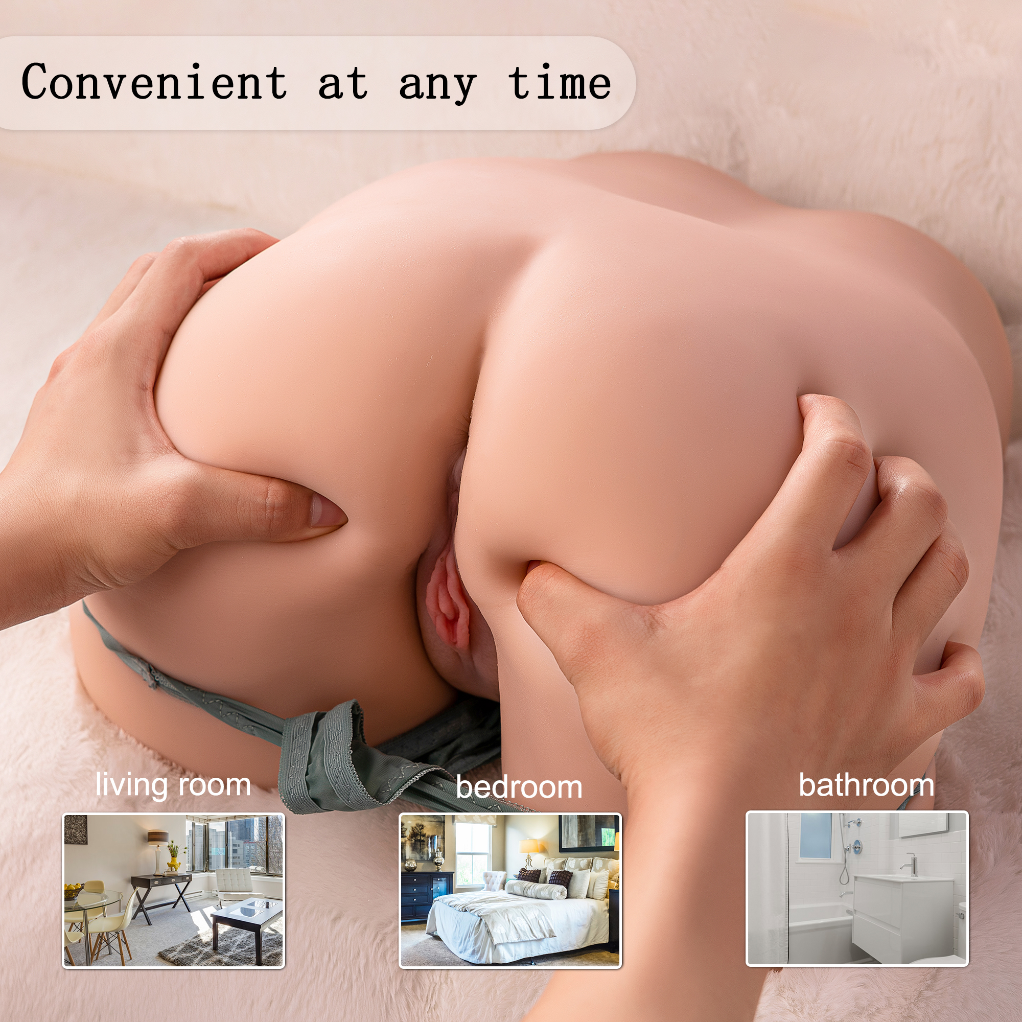 Michelle Auto - 23.8 LB Thrusting Big Ass Torso Sex Doll-Lilysuck