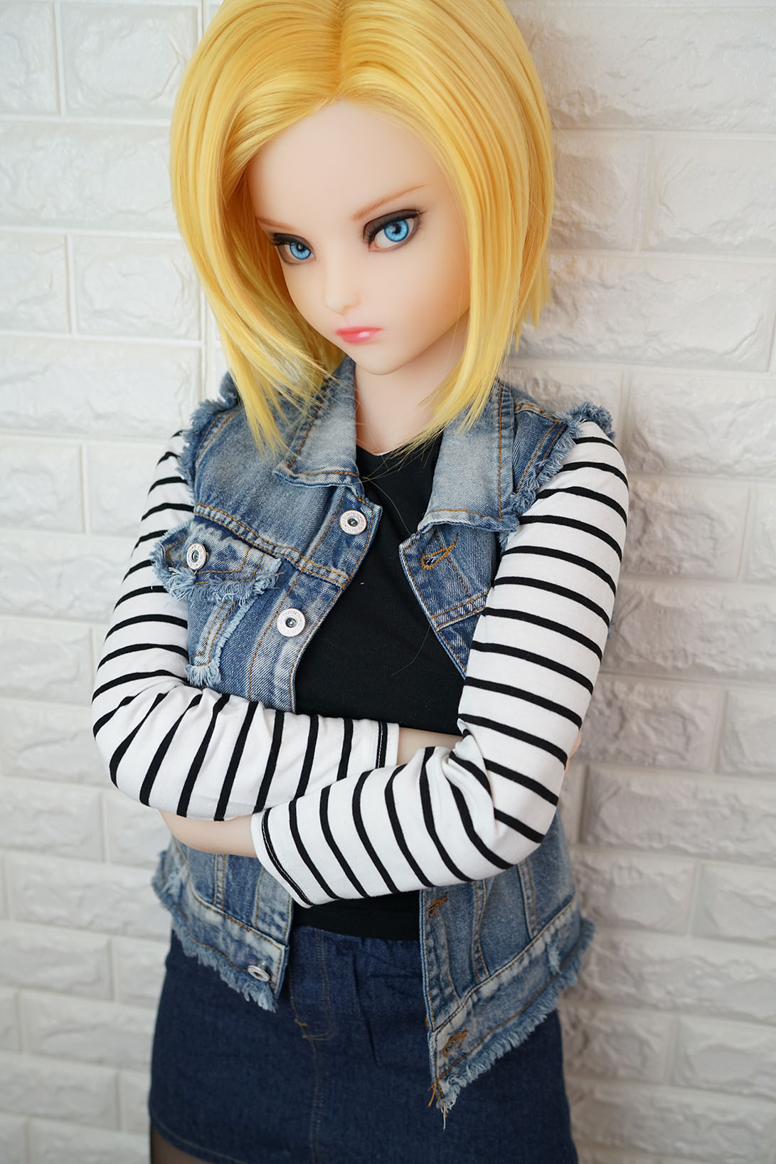 4ft7/145cm F Cup TPE Android 18 Sex Doll - Lazuli -Lilysuck