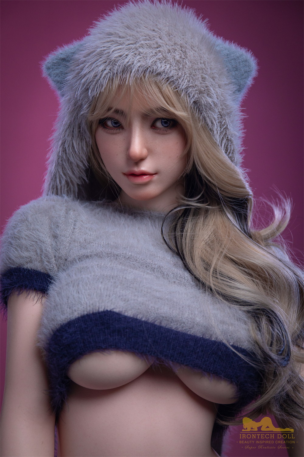 5ft38/164cm C Cup Silicone Furry Sex Doll – Miku-Lilysuck