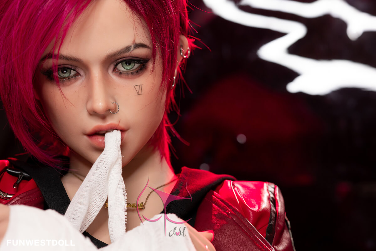 Sophie sex doll in Vi cosplay, FUNWESTDOLL, C Cup TPE