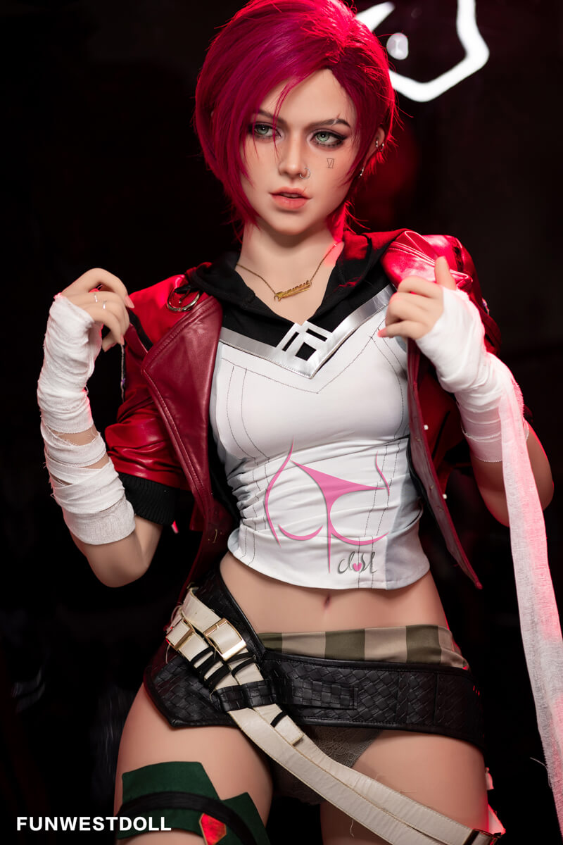 TPE Sex Doll Sophie in Vi Cosplay by FUNWESTDOLL