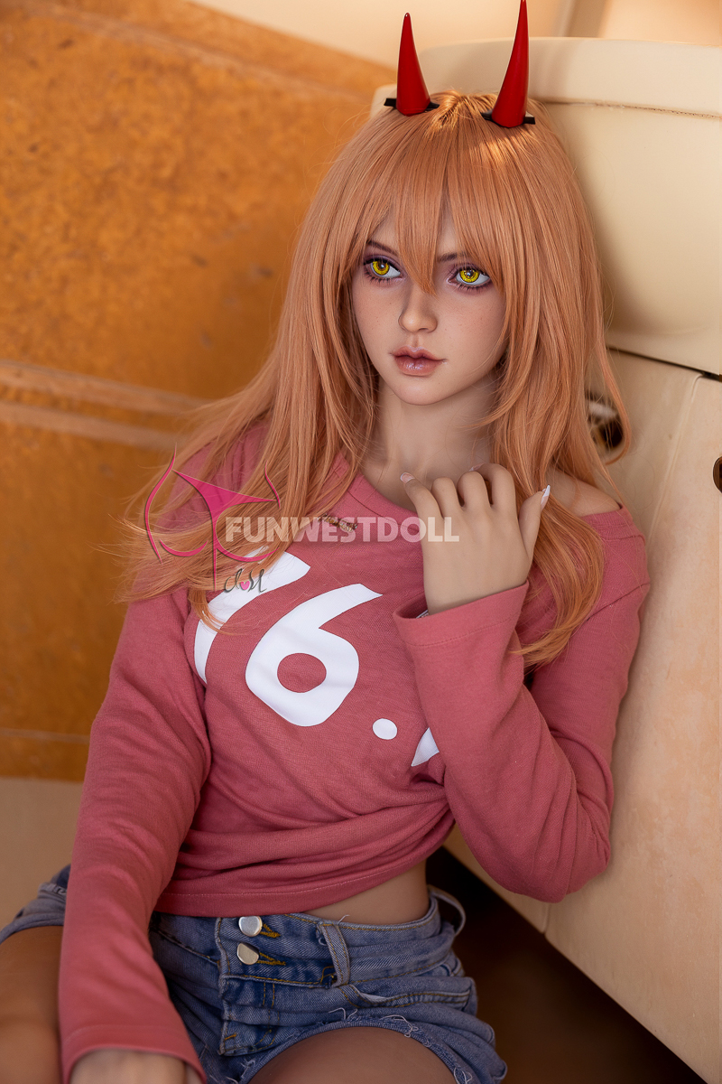 Anime sex doll with horns from Funwestdoll