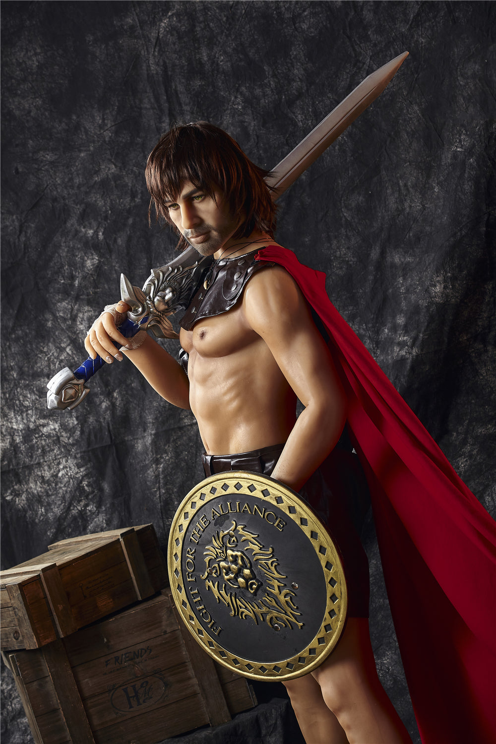 5ft3/162cm TPE Male Sex Doll - Warrior Charles-Lilysuck