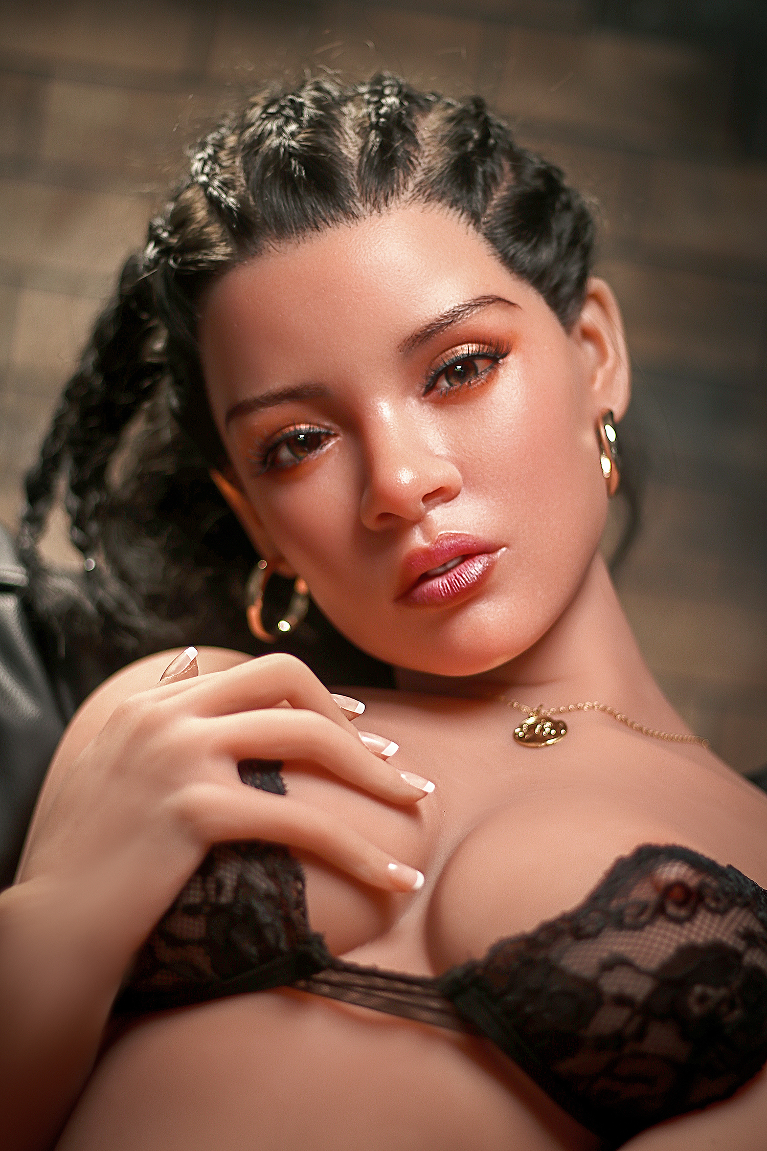 5ft4/166cm C Cup Silicone Head&TPE Body Sex Doll - Athena-Lilysuck