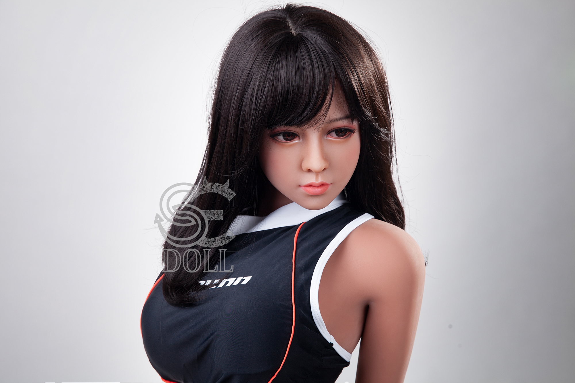 Layla sex doll in sportswear, E Cup, DOLL logo