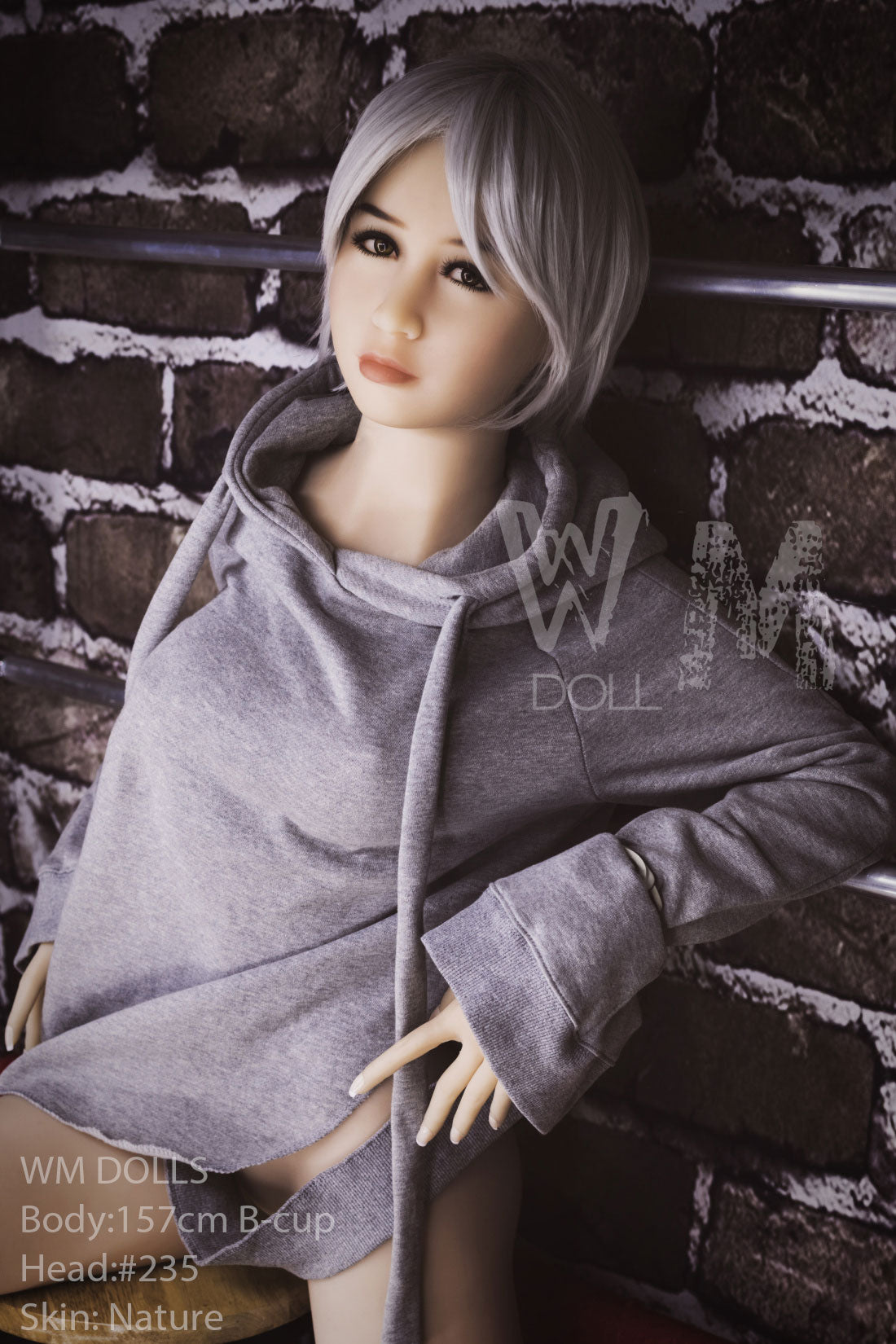 WM DOLLS 157cm B-cup sex doll Angie