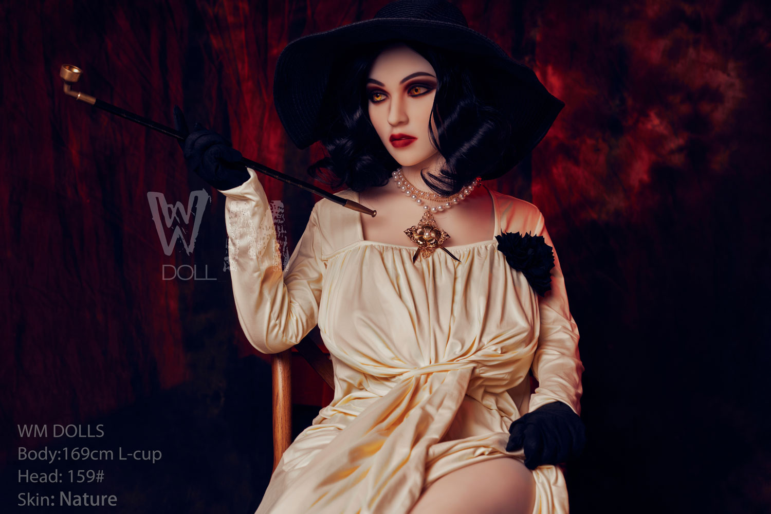 5ft54/169cm L cup TPE Sex Doll - Vampire Lady-Lilysuck