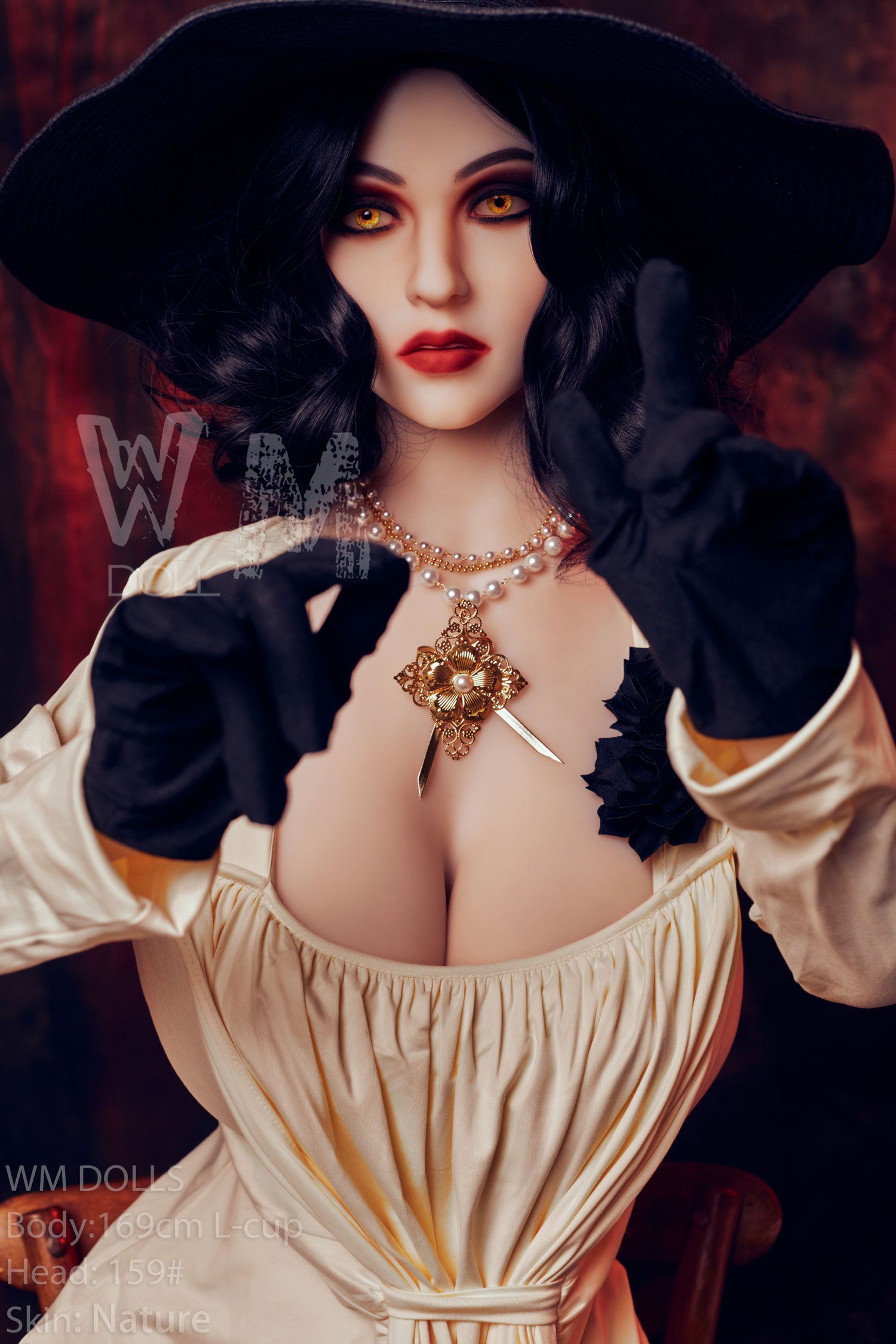 5ft54/169cm L cup TPE Sex Doll - Vampire Lady-Lilysuck