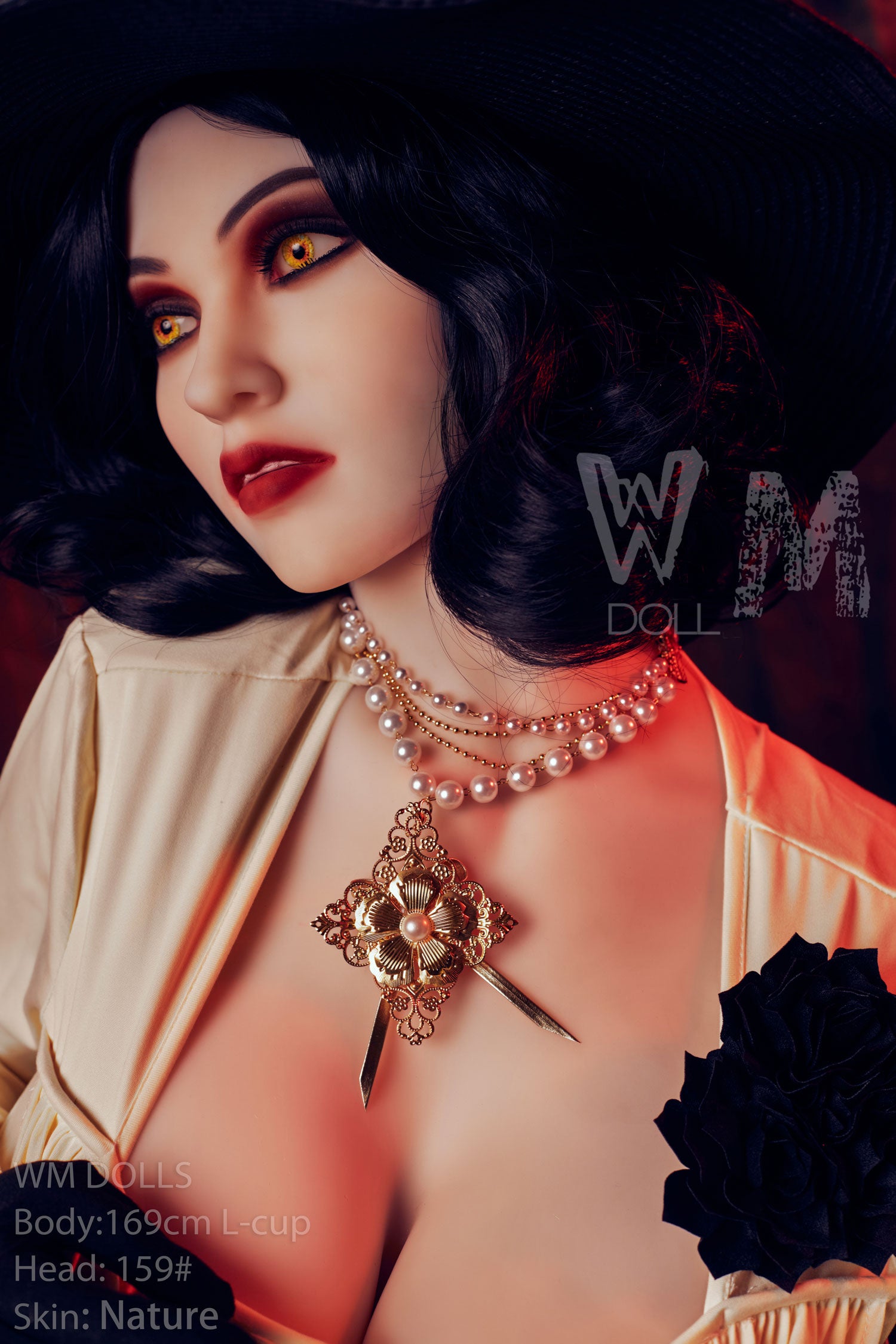 5ft54/169cm L cup TPE Sex Doll - Vampire Lady-Lilysuck