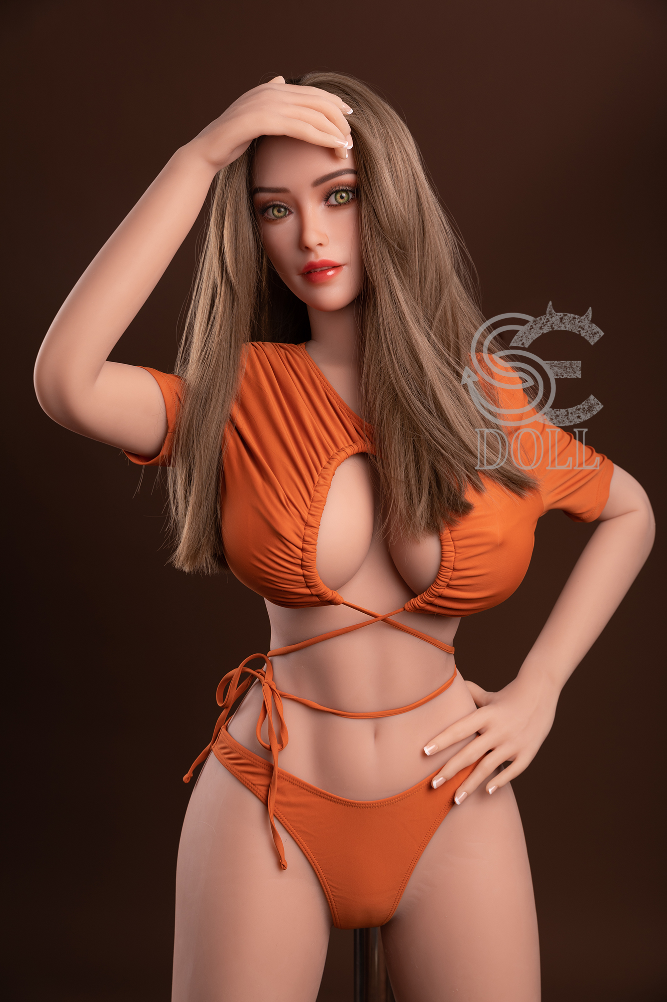 5ft15/157cm H Cup TPE Sex Doll - Vicky.A - close-up detail 2
