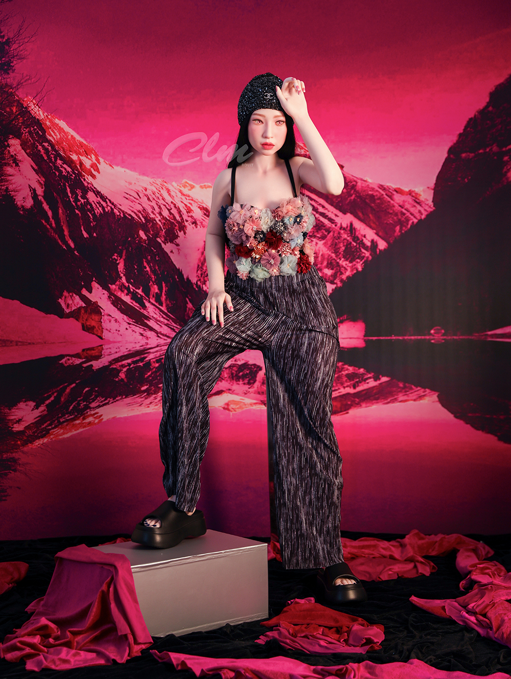 5ft24/160cm B Cup Realistic Silicone Sex Doll - Janice