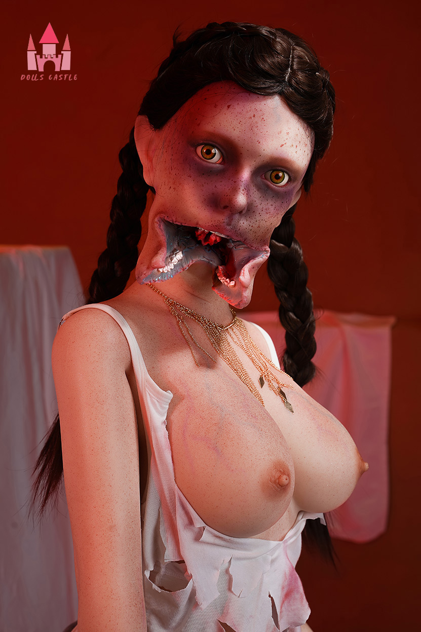 5ft1/156cm D Cup Silicone Zombie Sex Doll - Ella