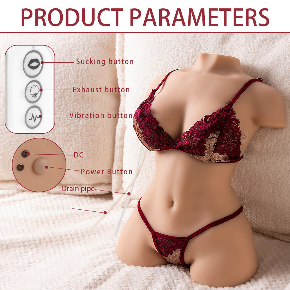 April Auto sex doll torso with product parameters description
