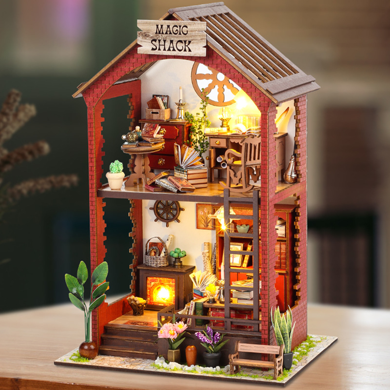 Magic Shack DIY Miniature House-Book Nook World
