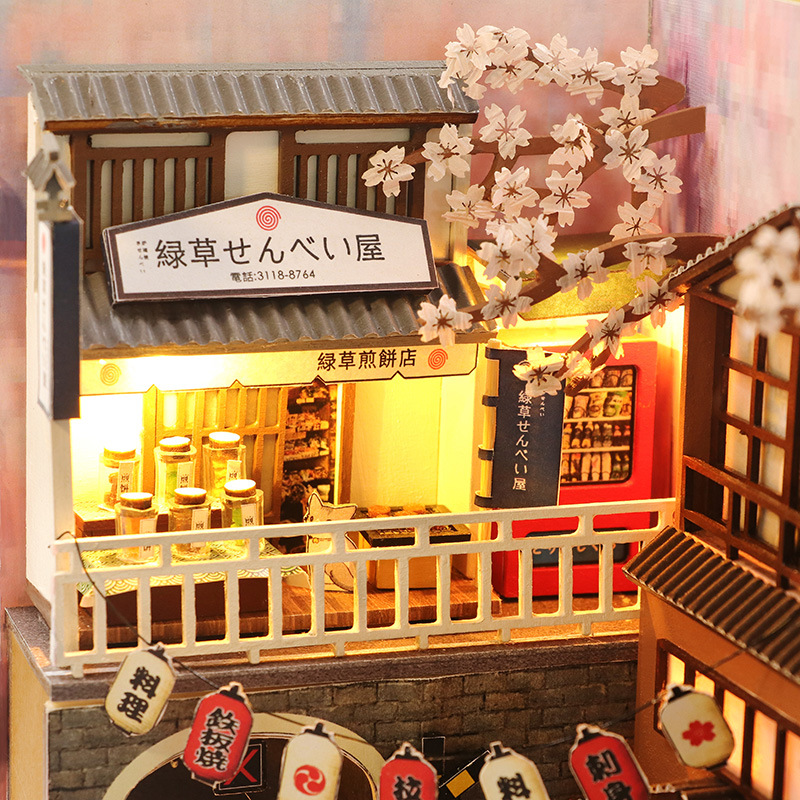 China Personalizado Fácil de ensamblar Japón Estilo Sakura Holiday Diy Book  Nook Fabricantes, Proveedores, Fábrica - Cotización al por mayor - Hongda