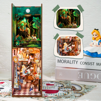 Alice in Wonderland DIY Book Nook Kit-Book Nook World