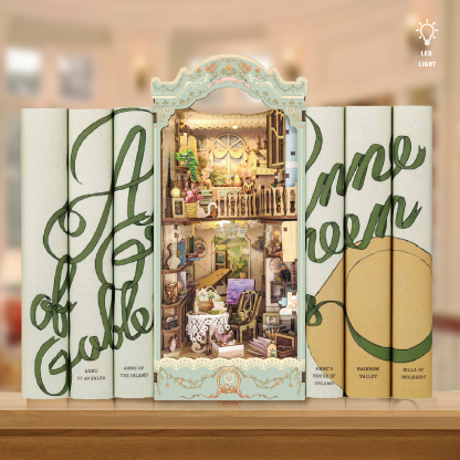 Pastoral Style DIY Book Nook Kit-Book Nook World