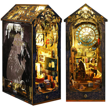 Detective Agency DIY Book Nook Kit-Book Nook World