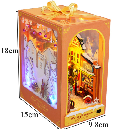  Merry Christmas DIY Book Nook Kit-Book Nook World