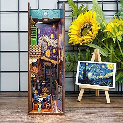 Van Gogh's World DIY Book Nook Kit-Book Nook World