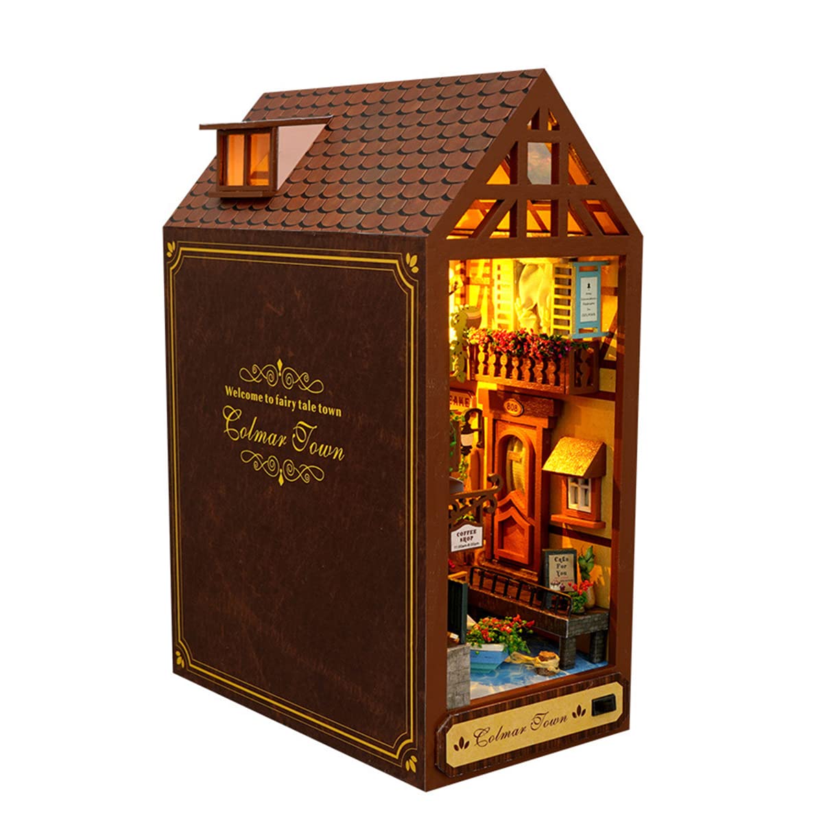 Colmar Town DIY Book Nook Kit-Book Nook World