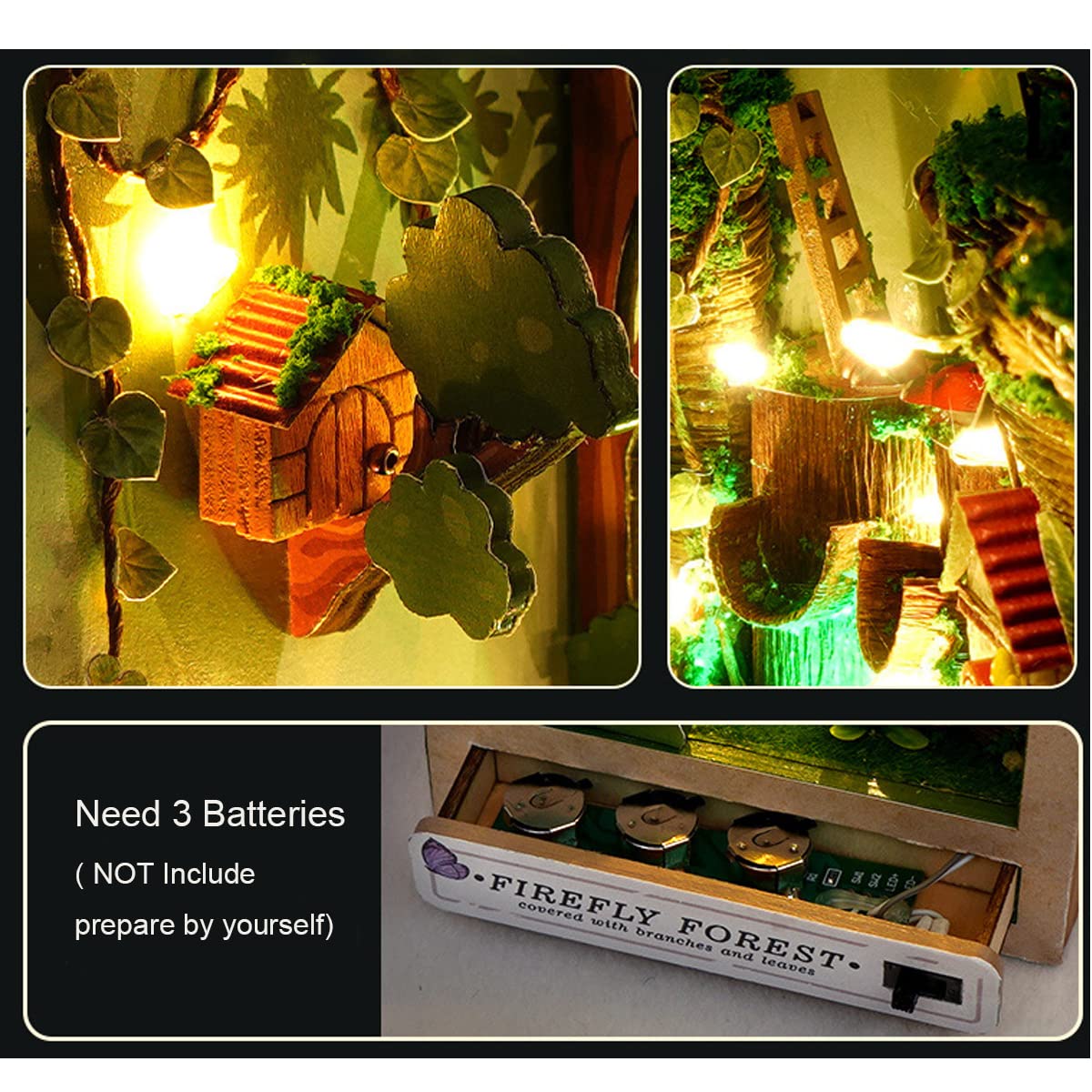 Firefly Forest DIY Book Nook Kit-Book Nook World