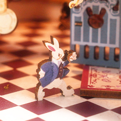 Alice in Wonderland DIY Book Nook Kit-Book Nook World